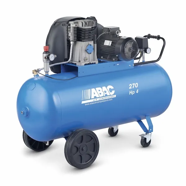 Air Compressor, 270 Liters, 4HP, Made in Italy