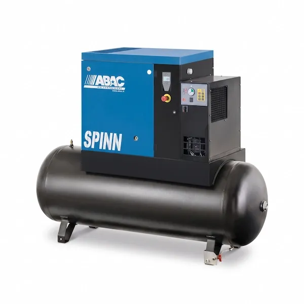 Screw Air Compressor, 500 Liters, 20HP, Made in Italy