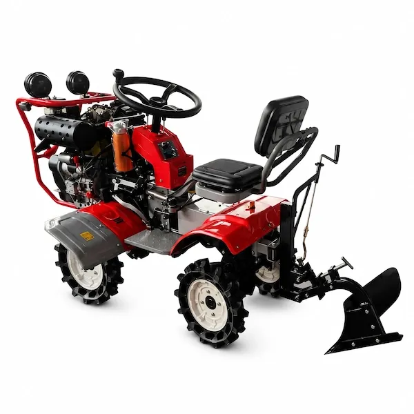 Diesel Power Tiller, 12 HP, 1050mm Tilling Width