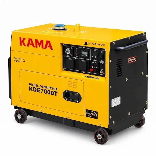 Silent Diesel Generator, 5.5 kW, Electric Start