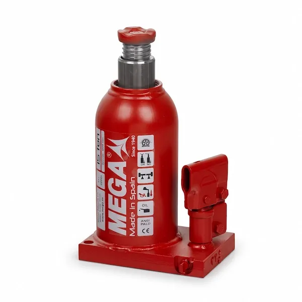 Hydraulic Bottle Jack, 10 Ton, Made in Spain