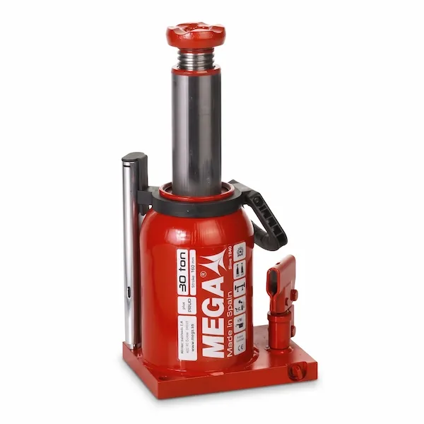 Hydraulic Bottle Jack, 30 Ton, Made in Spain