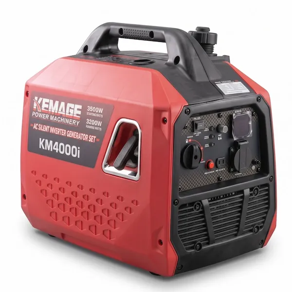Silent Gasoline Generator, 3500W Max. Power
