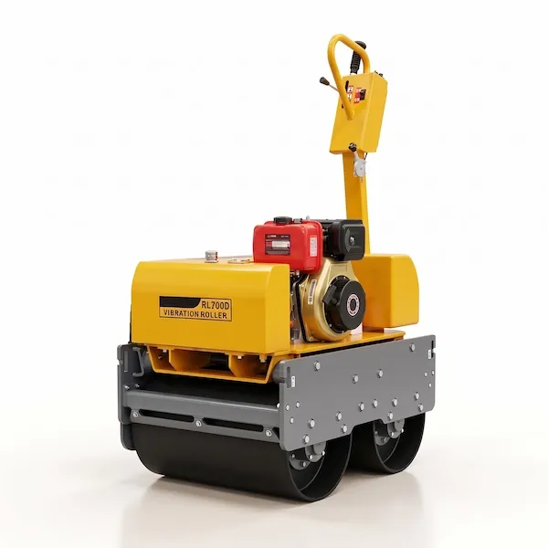 Diesel Vibratory Road Roller, 8HP Engine